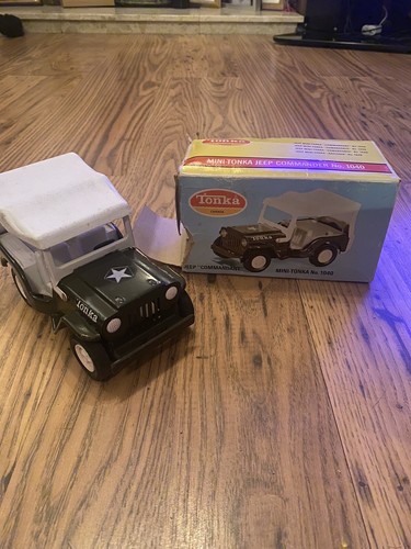 Vintage tonka jeep - vintage,
