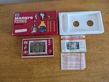 Nintendo Game & Watch Mario's Cement Factory Excellent Condition ML-102 1983