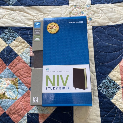 Niv study bible zondervan - study,
