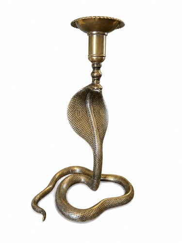 Large vintage brass cobra - vintage,
