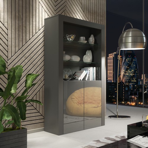 Display cabinet 170cm - cabinet,