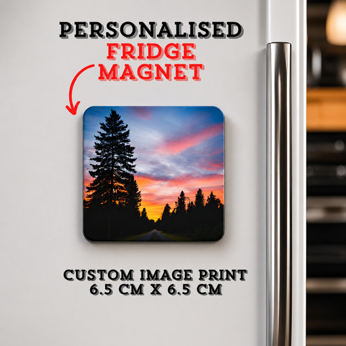 Personalised fridge magnet - fridge, –