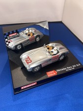 CARRERA EVO MERCEDES BENZ 300 SLR SILVER #722  25421 1:32 SLOT