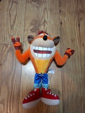 Crash Bandicoot Play By Play Activision 2021 Plush Stuffed Toy 12”