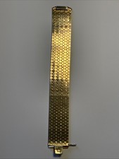 18ct Gold Plated Bracelet 28mm Wide and 200mm Long Fully Hallmarked
