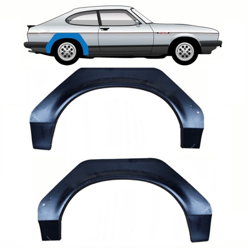 Rear wing repair panel for