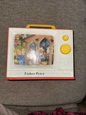 Fisher-Price 1964 Vintage Wind-Up Television Toy