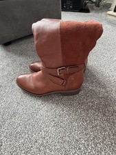 Ladies TU Boots Size 5 Light Brown / Tan