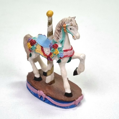 Miniature carousel horse - carousel,