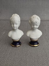Pair Capodimonte Biscuit