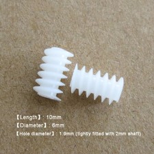 6mm Diameter 10mm Length