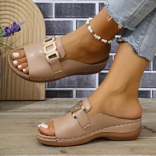 Womens summer wedge - wedge, heel