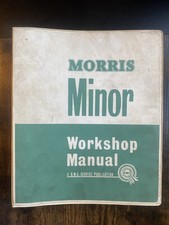 Vintage Morris Minor Workshop