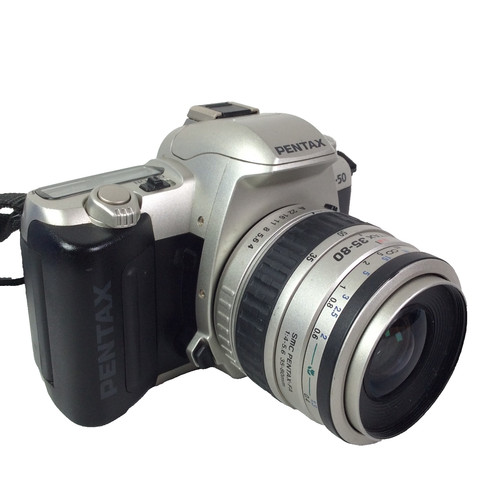 Pentax with 80mm zoom - pentax, 35-80mm