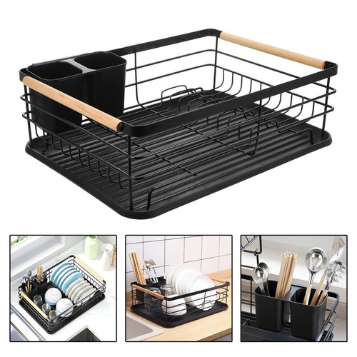 Black large dish - large,