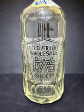 Vintage large glass seltzer - large,