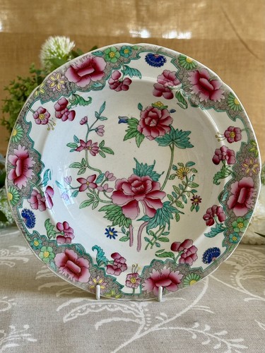 Antique ridgway spode peony - spode?,