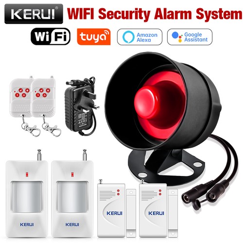 Wifi wireless burglar alarm - wireless,