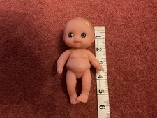 Berenguer 5.5 Inch Doll Blue Eyes Open Mouth With Two Teeth