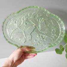 Vintage Sowerby Green Glass
