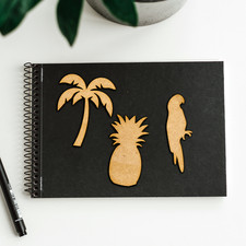 Tropical MDF Craft Blanks |