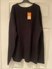 Men’s Black Knitted Jumper