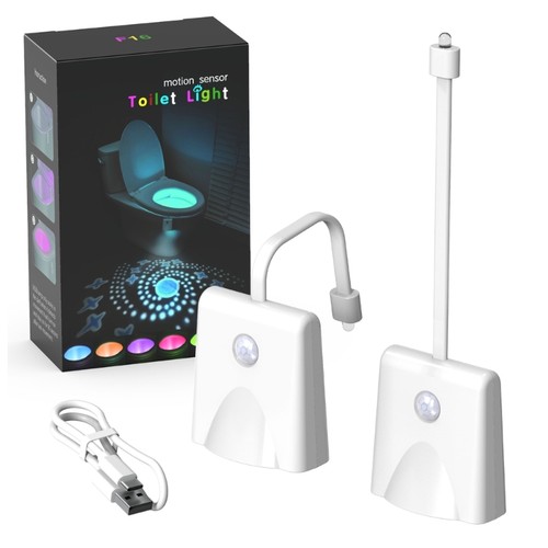 Motion sensors led toilet - motion,