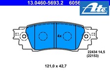 REAR BRAKE PADS SET