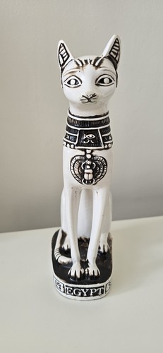 Polystone egyptian bastet cat - egyptian,