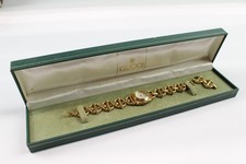 Gucci 6400L Gold Tone Watch Quartz Working