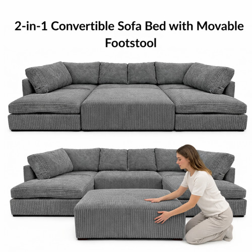 Cinema shape sofa jumbo - jumbo, cord