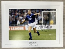 Trevor Steven signed 16x12”