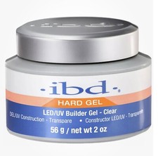 IBD Builder LED/UV Clear Gel - 56g 2oz SLIGHTLY LEAKED see photos/description 