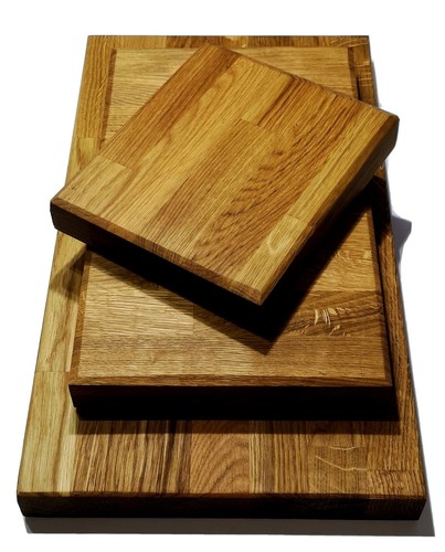 Oak chopping board - board, serving