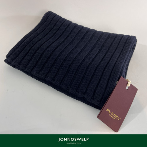 Purdey ribbed scarf 100 - ribbed,