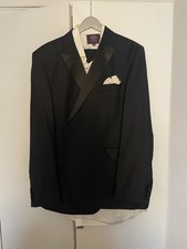MENS BLK TUX SAVILE ROW BY M&S