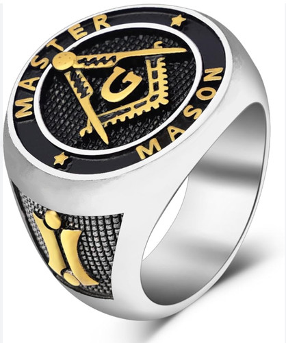 Men master mason - master, ring