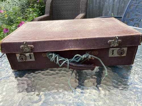 1940s vintage brown - 1940s, leather