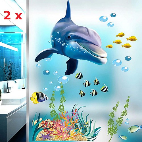Bathroom decoration wall - 2x,