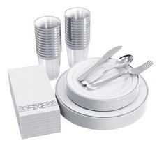 175 Count Silver Dinnerware