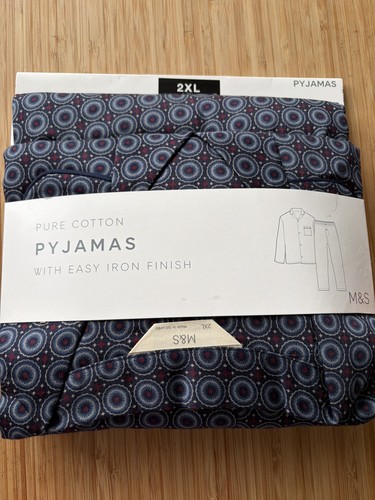 Mens pyjamas pure - m&s,