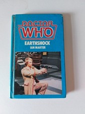 Dr Who Earthshock Hardback W.H. Allen 1983 Ex-Library