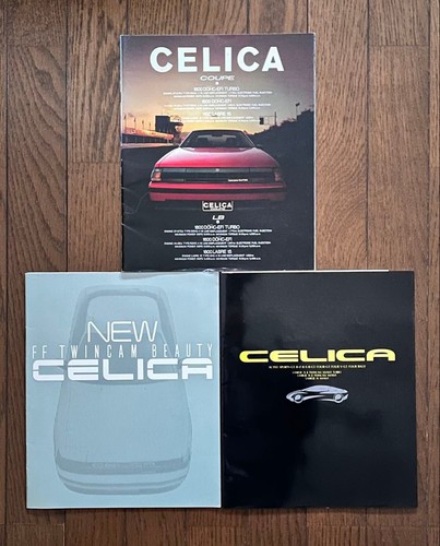 Toyota celica brochure 3rd 5th - celica, 3rd-5th