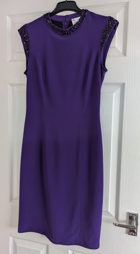 Joseph ribkoff purple dress - joseph,