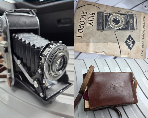Cased agfa billy record - record, 1