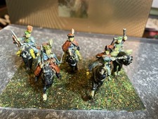 Wargames Foundry 17th Century Polish Command  Unit 28mm X5 Metal Minitures