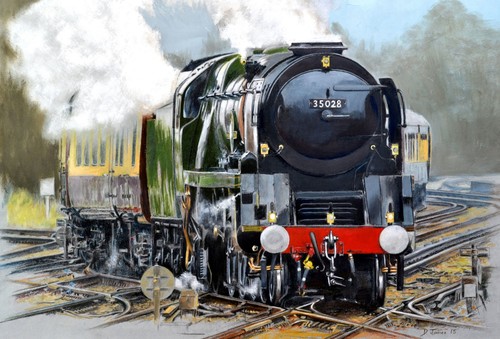 Steam locomotive merchant - steam, sr