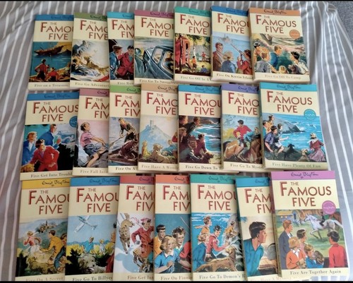 Enid blyton famous five - famous, books