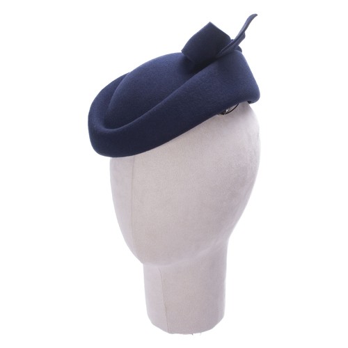 Women wool felt dress - wool,