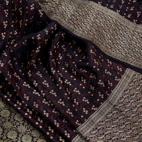 Vintage heavy sari coffee - heavy,